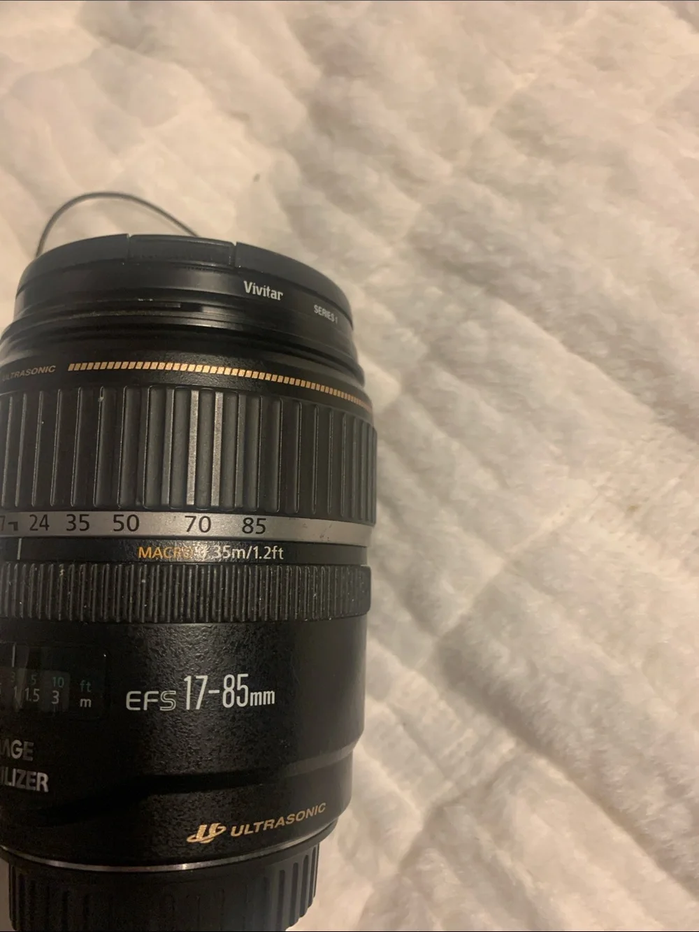 Canon Black Compact Camera Lens